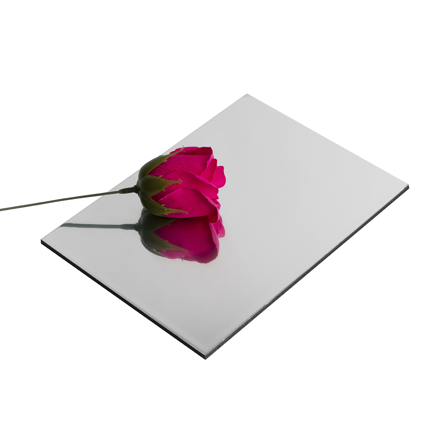 Painel de composto de alumínio de acabamento espelhado 3mm 4mm para decoração de interiores